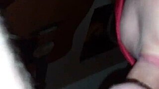 Blindfolded Girlfriend Sucks Unaware She's Being Filmed!