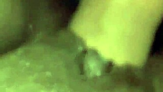 Asian man intensely leaves ebony creampie after rough fucking