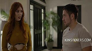 Step mom touches herself caught in masturbation