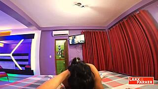 Blooper During Casting Blowjob, Camera Missed Due to Angle