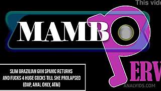 Slim Brazilian Giih Spanic Returns and Fucks 4 Huge Cocks Till She Prolapsed Dap Anal Only Atm Bbc Monster Cocks Pr