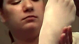 Bookworm SASH A getting her FEET WORSHIPED