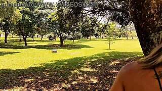 I love showing off in public places and especially when theres a big dick to fuck my ass this is just a little 18+ bit of this adventure full video on premium luna oliveira e vagninho