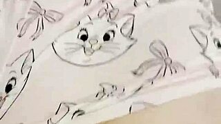 big ass step sister pours water on bro and gets fucked