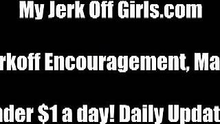 stroke your cock to my big dd titties?