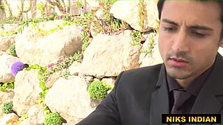 indian boy fucks chinese girl's pussy and ass