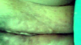 Pov playing with big hairy pussy until wet for fucking