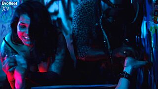 Bound Foot To Tickle With Choking And Gagging