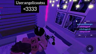 Fucking my friend in those Roblox condos 😏