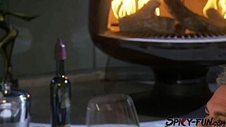 Does that blonde girlfriend crave cum sprayed all over her body?