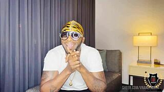 hey, blonde kaia angel rides rome majors' big black cock cowgirl style