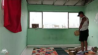 cousin's whore did cardio eating big ass