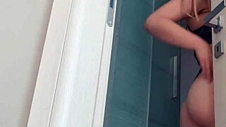 Hottie Cleans House In Her Panties