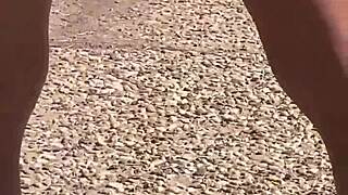 Hey, Staci's out in leopard print getting wild outdoors.