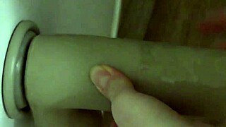 Anal masturbation and gaping ass big dildo fucks hairy anus in various poses