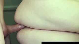 busty brunette in group action gets filled hard during intense session