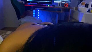 Alice Fire Lingerie Asian Blowjob