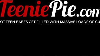 Kenzie Madison's questions ended with my cock in her wet mouth