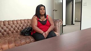 Peaches casting main 1 features african american anal assfucking bbw big ass black blowjob brutal california ebony fat interracial interview pain rough sex oral usa