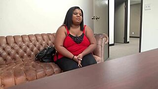 Peaches casting main 1 features african american anal assfucking bbw big ass black blowjob brutal california ebony fat interracial interview pain rough sex oral usa