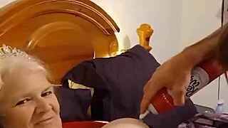 jerry sucks whip cream off of my tits and eats my pussy til a hard orgasm milf cums in step cousins face