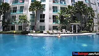 Big Ass Amateur Thai Girlfriend Horny Hotel Blowjob And Doggy Fucking