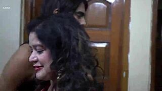 Indian Neighbour Aunty Engages In Hardcore Sex With Dirty Talking, Including Anal And Rough Fucking