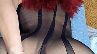 Beautiful Redhead Uses Dildo For Self-Pleasure And Squirts