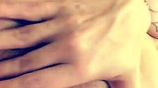 Erica rubs her perfect pussy in detail