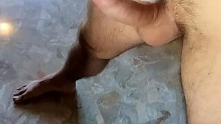 Nice Average Cock Jerking Off And Cumshot