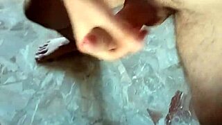 Nice Average Cock Jerking Off And Cumshot