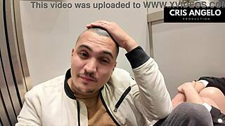 Passionate Blackout In Spain: Stuck In Elevator, She Fucks Married Neighbor