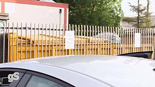 fast fuck by big black cock in a hot threesome for a sexy brunette girl 😏