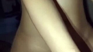 sexy indonesian stepmom and teen on the bed