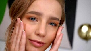 FIRST DP TINY 18+ TEEN 18+ TEA MINT FUCKED BY TWO BIG COCKS EKS124-P01, anal and deepthroat group sex