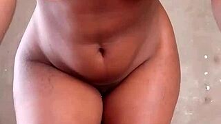 African Hottie Creamed After Deep Thrusts