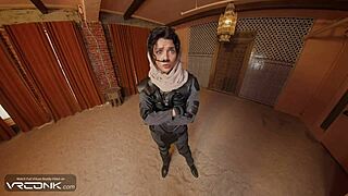 brunette chani in uniform rides atreides huge cock in dune cosplay parody pt 3 😈