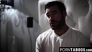 Older man pounds innocent girl bareback savagely 😈