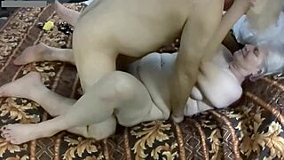 hot milf fucks her best friend with a big cock