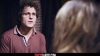 brunette girlfriend has sneaky sex with boyfriend