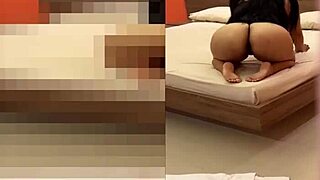 Mommy shakes her fat ass to tempt stepson... he rams cock straight into her tight pussy!