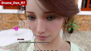 3D hentai animation depicting hardcore anal fucking in American xnxx porn gaming video