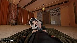 brunette chani in uniform rides atreides huge cock in dune cosplay parody pt 3 😈