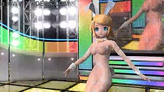 Kagamine rin voc loid in love project diva nude mod full nude