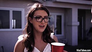 Hot Naive Teen Paige Owens Gets Gassed At The Party While Guy Fucks Her Deep!