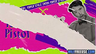 blonde milf and teen get used on sesame street set