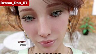 3D hentai animation depicting hardcore anal fucking in American xnxx porn gaming video