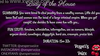 F4m Erotic Audio - Interrogated By Dominant Female Then Used For Her Pleasure While Handcuffed