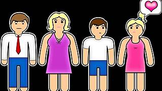 Guy sneaks a peek then pounds bree brooks deep as his taboo stepmom.