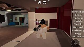 Fucking this horny bitch on Roblox feels insane!